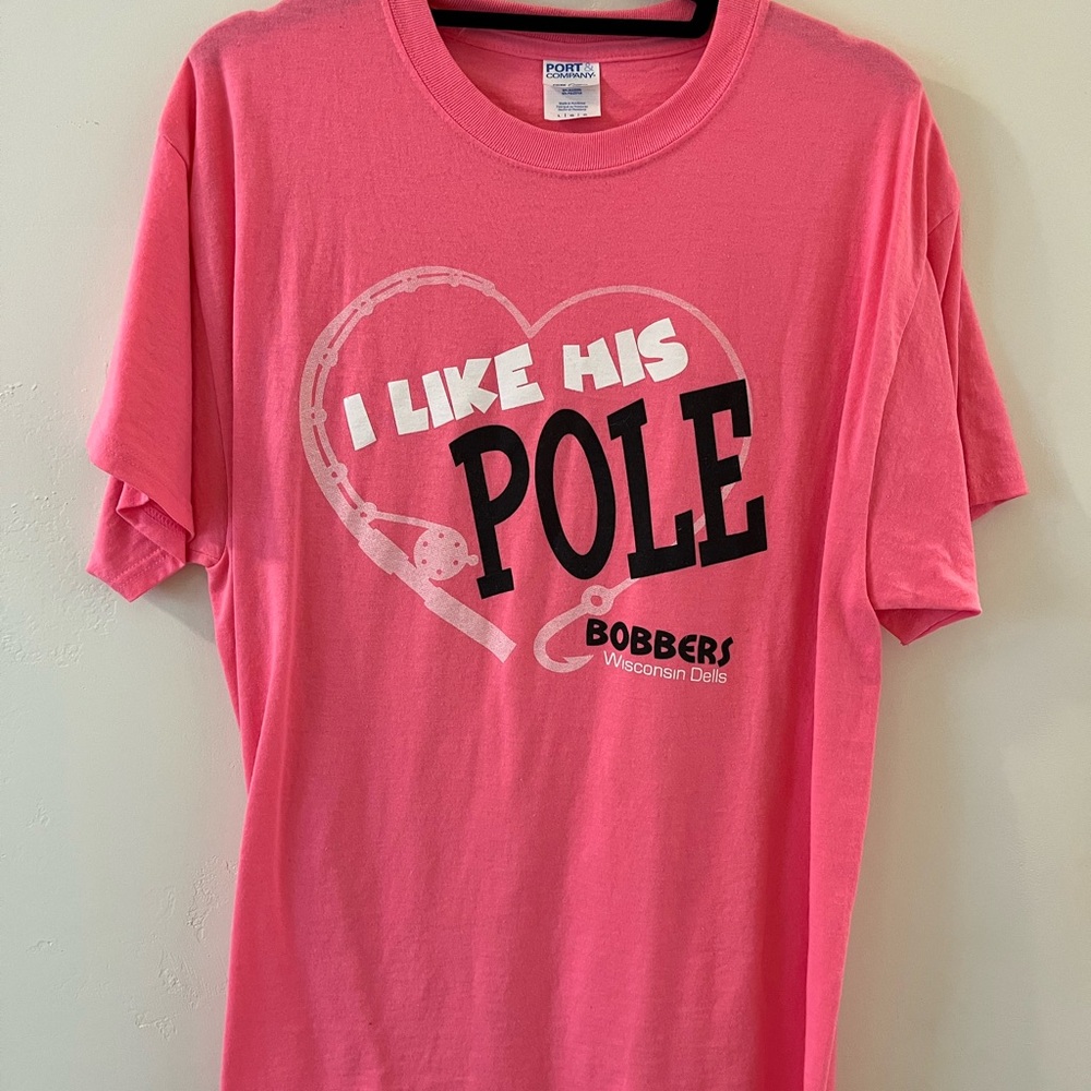 Gildan Pink Cotton T-Shirt